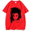 EVANESCENCE Amy Face Tee Rock Band Fashion Hip Hop T-shirt Unisex Streetwear Short Sleeve Cotton Men/Women T Shirt Clothing