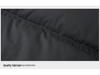 Men's Hooded 90% White Duck Down Jacket - Detachable, Warm Winter Coat