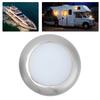 152mm/6.0in 12V LED Dome Light Ultra Slim IP66 Waterproof Surface Mount for Marine Yacht RV Motorhom
