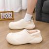 Winter New Women Cotton Slippers Home Use Versatile Autumn Winter Couple Warm Head Packed Thick Bottom Men's Cotton Shoes
