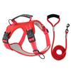 Adjustable Dog Chest Strap Vest Style Night Reflective Corgi Shiba Inu Medium and Large Dog Walking Pet Traction Rope High Quality