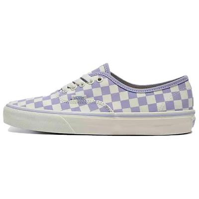 Zapatillas de Skate de Caña Baja Duraderas con Absorción de Impactos Serie Auténtica Zapatillas Unisex Blanco Morado VN000BW5LLC