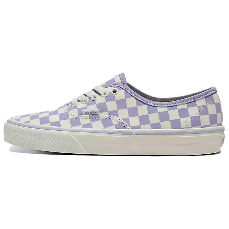 Vans Authentic Series Shock Absorbing Durable Low Top Skate Shoes Unisex Sneakers White Purple VN000BW5LLC