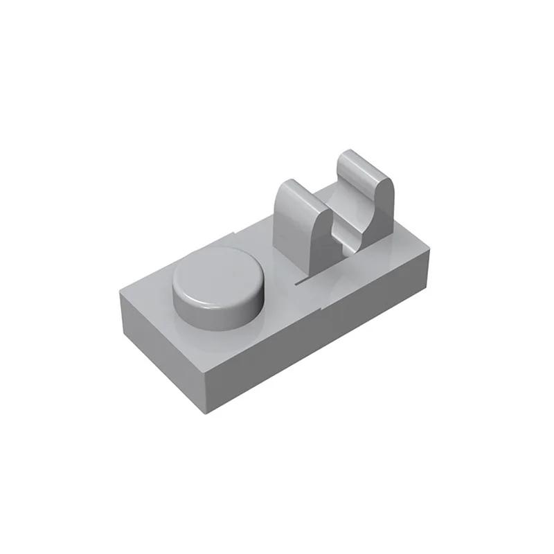 92280 Modified 1 x 2 with Clip on Top Bricks Collections Bulk Modular GBC Toys For Technical MOC DIY Building Blocks Compatible