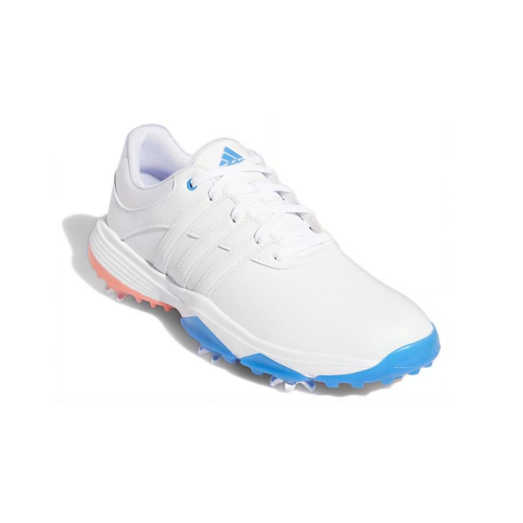 Adidas Tour 360 22 J White Blue Rush Kids Sneakers Cloud-White GV9665