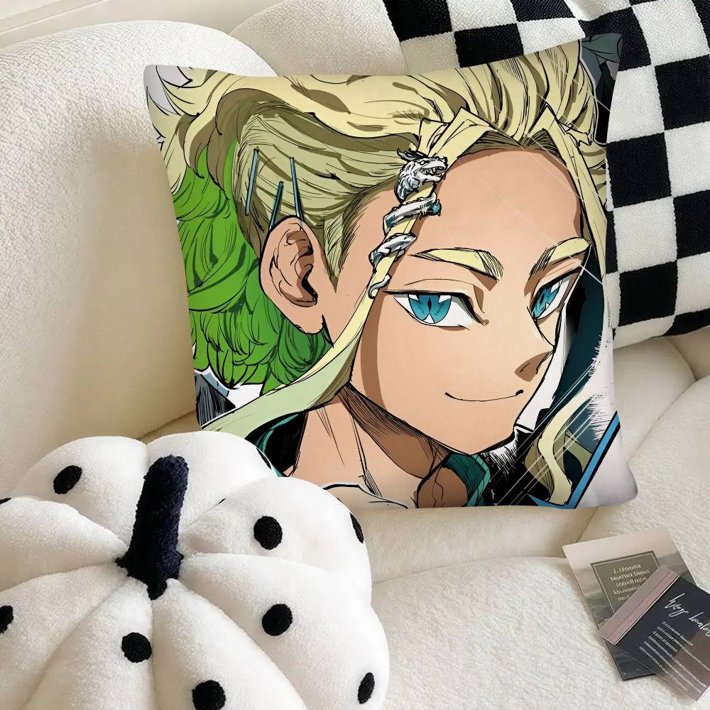 Anime B-Beyblade Burst Kissenbezug Mode Quadratischer Kissenbezug Schlafzimmer Sofa Raum Ins Dekoration Freizeit