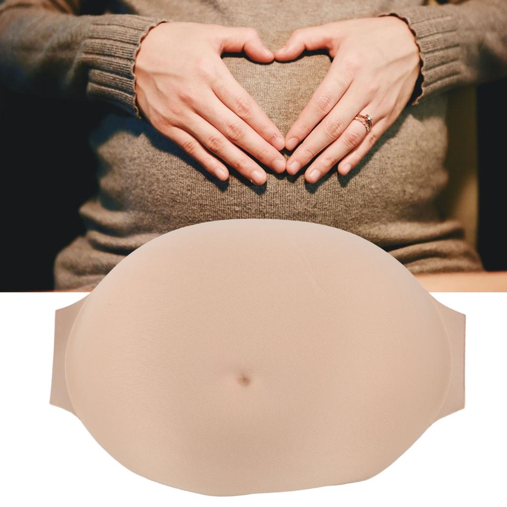 Pregnant Belly Costume Breathable Artificial Belly for Parties Stage Performance