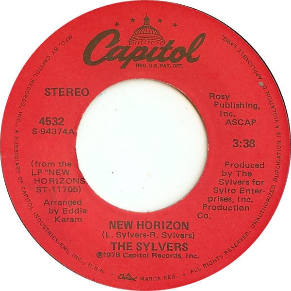 

7inch Record SYLVERS - New Horizon 4532 Capitol Records 1978 US Soul/Funk Used