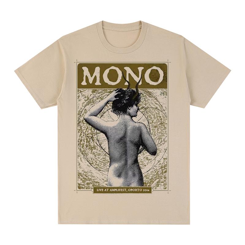 MONO Band Niche Music Festival Vintage Tshirt Japanese Postrock Cotton Unisex T Shirt New TEE TSHIRT Womens Tops