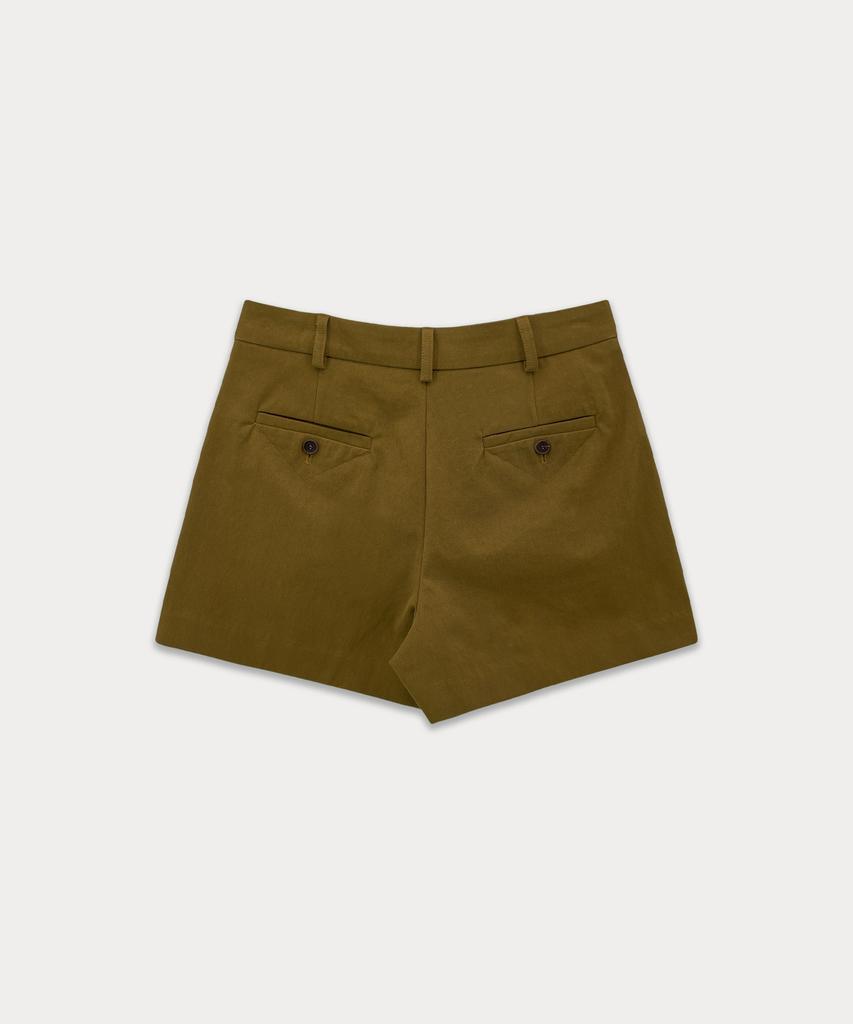 Sseomweeobeoteo Peach Cotton Short Pants - Brown