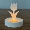 Flower Candle Holder Resins Castings Molds Tulips Candlesticks Silicone Molds