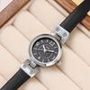 BUREI Women's Watch Analog Quartz Japanese Battery Waterproof Lightweight Slim Cute Fashion Simple Black Leather Belt Commute Business Casual Mother
