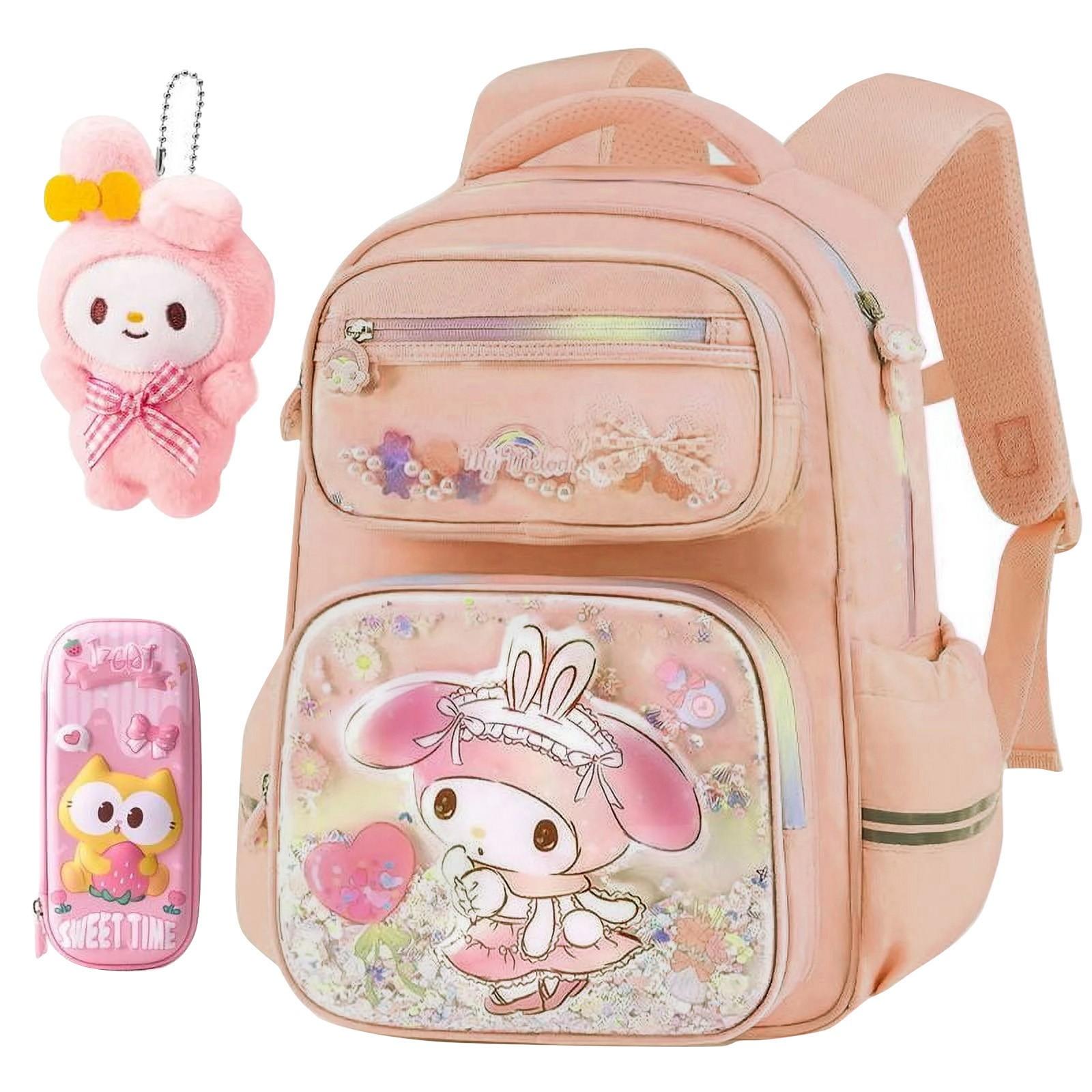 

Student Backpack, Cartoon Backpack, Travel Backpack One Size розовый