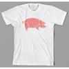 Top Retro Y2K Pig Pink Floyd Animals T-Shirt Come Indossata nel 1977 The Wall Syd Barett Lusso di Alta Gamma È per Uomini e Donne