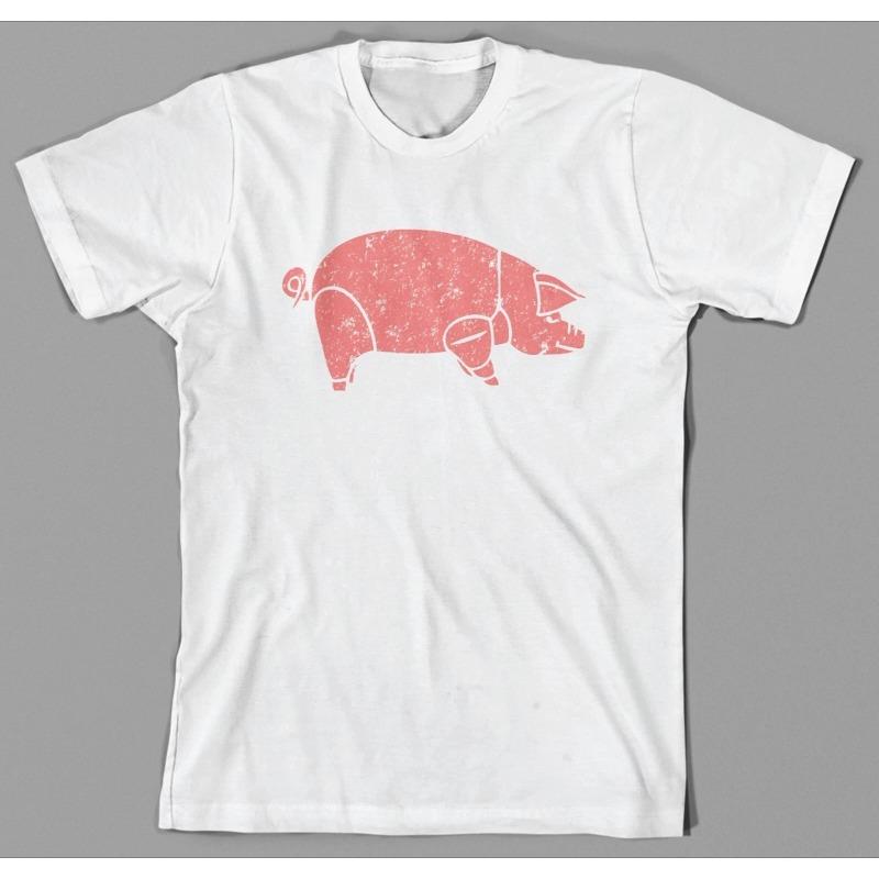 Top Retro Y2K Pig Pink Floyd Animals T-Shirt Come Indossata nel 1977 The Wall Syd Barett Lusso di Alta Gamma È per Uomini e Donne