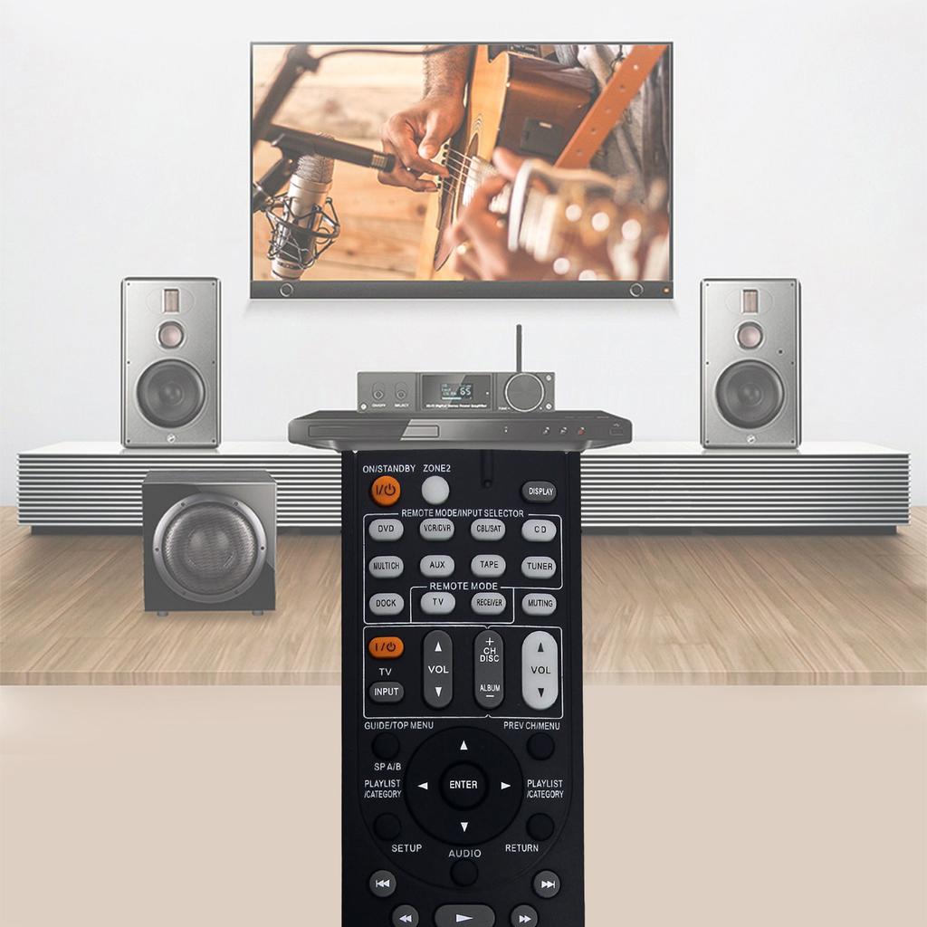 Replacement Remote RC-709M for Onkyo TS-XR606 TX-SR506 TX-SR506S TX-SR506B TX-SR576 TX-SR576S AV Receiver Remote Control