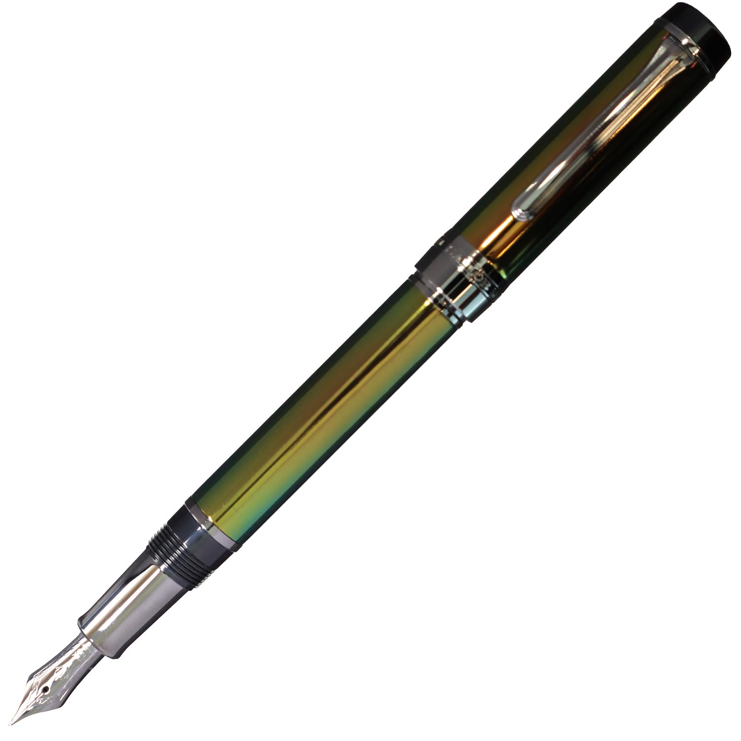 

Sailor CYLINT Fountain Colored Stainless Steel SCARAB Fine Pen, Nib, 10-6006-260