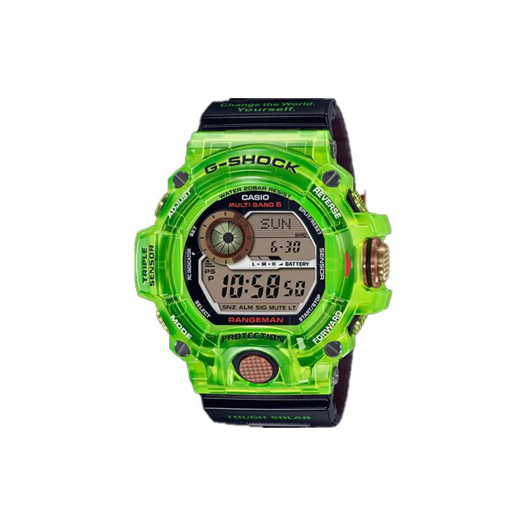 

CASIO Men DIGITAL Series Gray Watch GW-9407KJ-3JR GW-9407KJ-3JR Fluo Green Case