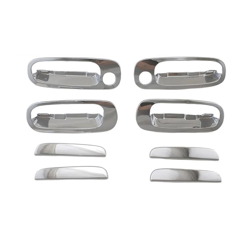 Door Handle Bowl Cover Trim Paste Style For Toyota Corolla AE110 AE111 1996 1997 1998 1999 2000 Chrome Car Accessories Plated
