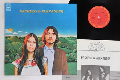 LP Schallplatte PACHECO & ALEXANDER - Pacheco & Alexander 20AP1974 CBS SONY 1981 Japan Rock Gebraucht