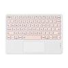 BOW Hangshi X19C Silent Touch Bluetooth Keyboard for Apple & Huawei Tablets - Ideal for Office and Girls' Use