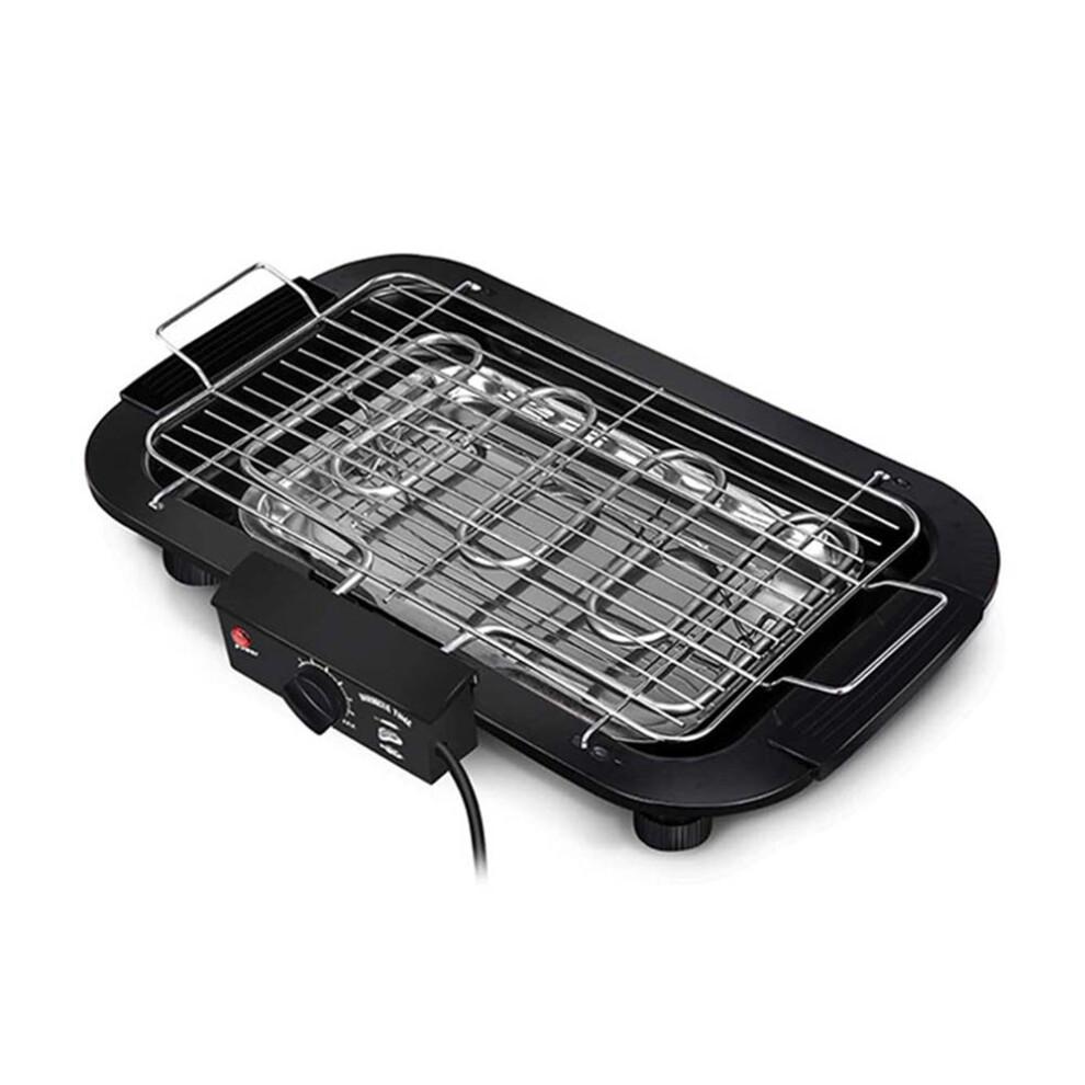 Electric BBQ Grill Table Top Barbecue Griddle Camping Outdoor Indoor