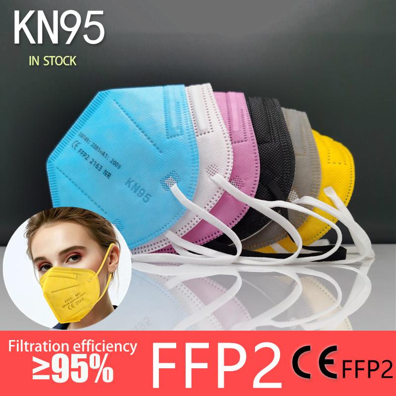 10Pcs KN95 Face Mask, Dustproof Breathable Masks For Pollen Allergy