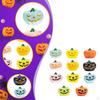 40 Pieces Mini Pumpkins, Glow in The Dark Pumpkin Decorations, Small Miniature Table Decoration,