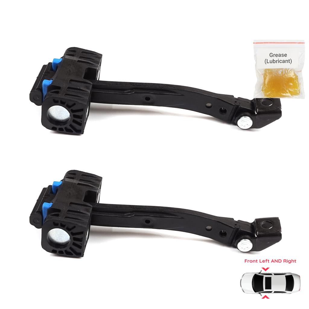 BDP1341-1 2 Pieces Front Door Hinge Brake Stop Check Strap Limiter for VW Golf MK7 5G 2012-2020 4/5 Door Alltrack Sportsvan Variant e-Golf 5G0837249A
