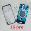 OEM For iPhone 16 Pro Max 16E Battery Back Cover Rear  Middle Chassis Frame SIM Housing Case For IPhone 16 Plus 16 Pro