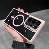 Suitable for Samsung S25 Ultra Magnetic Phone Case S24Plus Hidden Metal Lens Bracket S23 Transparent S24