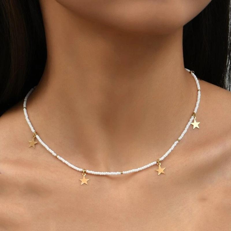 Multilevel Elegant Pearl Pendant Jewelry For Women Wedding Beads Pearl Chain Choker Necklaces N0278