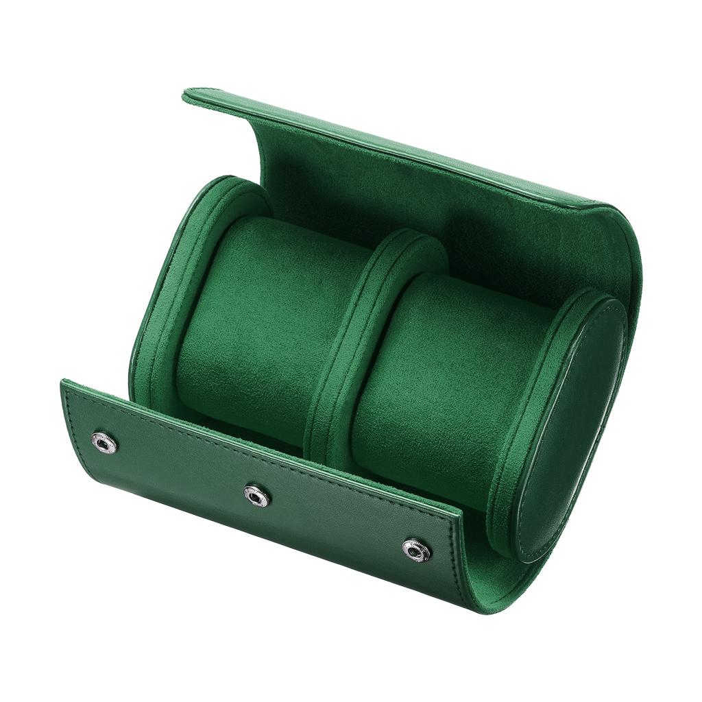 1/2/3 Slot Leather Watch Travel Case Single Watch Roll Storage Box Organizer for Men Women Watch Holding Storaging Displaying