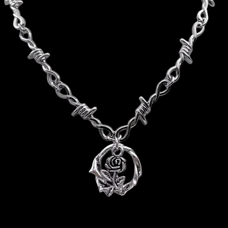 Gothic Persönlichkeit Punk Halskette Lange Gothic Fledermaus Anhänger Halskette Übertreibung Pullover Kette Schmuck Halloween Party ZubehörGutes Produkt