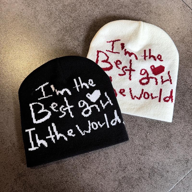 Woolen Hat For Women With Acrylic Knit Fabric And Warmth For Autumn Winter Fashion