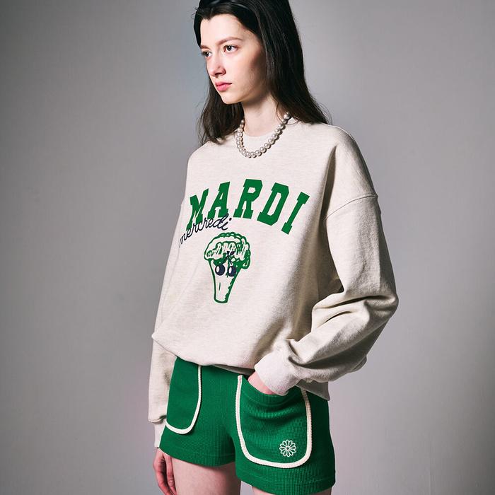 [Mardi mercredi] Sweatshirt Broccoli_oatmeal