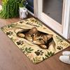 1Pcs Cute Cat Welcome Door Mat, 3D Cat Paw Printed Kitchen Rug, Non Slip Washable Floor Mat, Indoor Entrance Carpet, Pet Lover Home Decoration