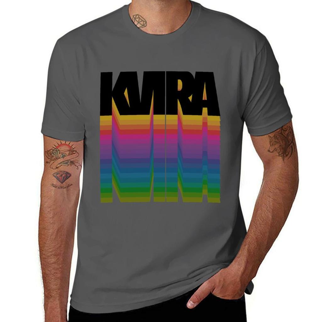 Kvira Queer In Esperanto Tshirt Vintage Print Crew Neck Tee