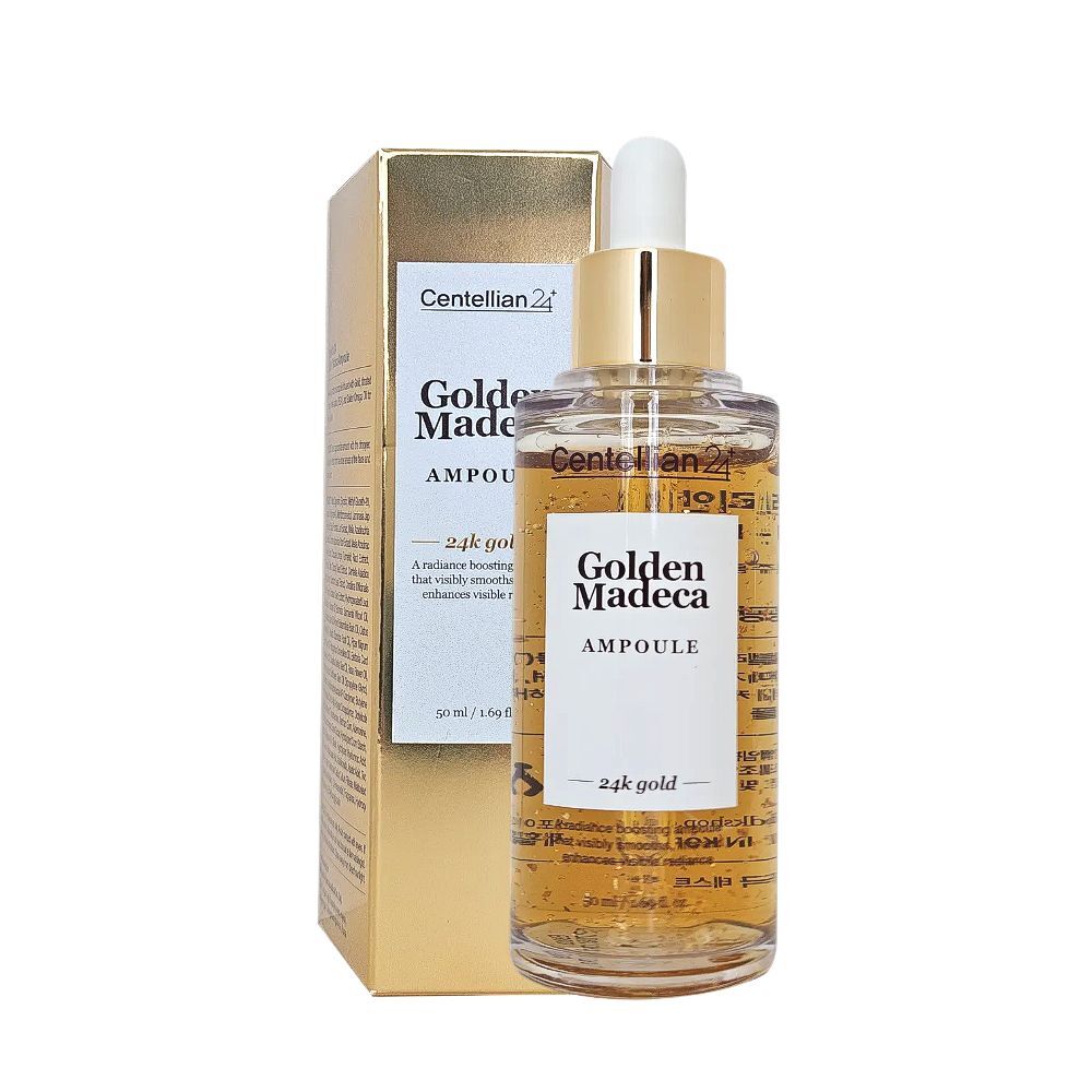 CENTELLIAN24 Dongkook Pharmaceutical Madeca 24K Gold Ampoule 50ml x 1 CENTELLIAN24 Madeca 24K Gold Ampoule 50ml x 1