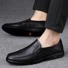 Pick Up Leaks Casual Leather Shoes Soft Leather Soft Sole Doudou Shoes Breathable Hollow