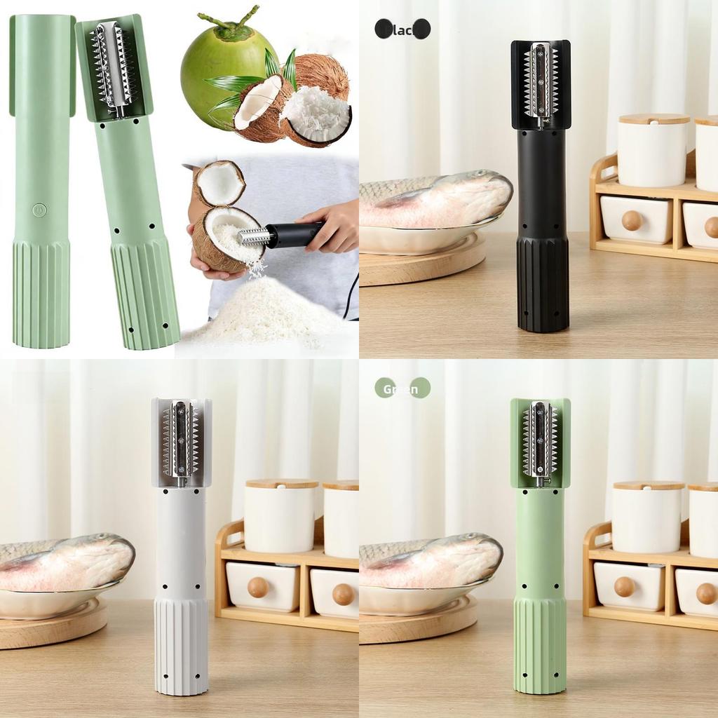 Electric Fish Scale Remover Tool With Wireless Design For Home And Commercial Use