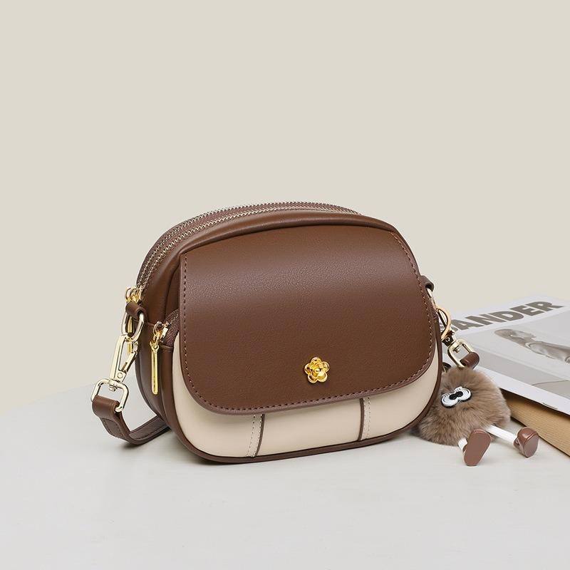 Bag New Fashion Versatile Women's Bag Small Round Bag Niche Premium Mobile Phone Bag Crossbody Bag