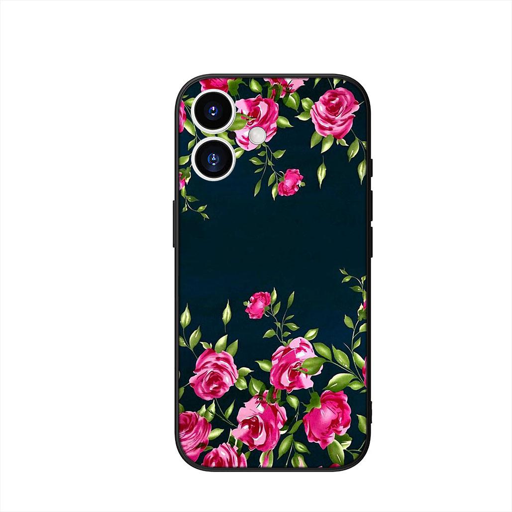 

Butterfly Rose Flower Red Phone Cover Case for OPPO A18 A16 A17 A38 A54 A40 A60 A80 A78 A79 A57 A55 A96 A15 A12 Casing OPPO A40M