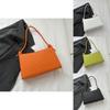 Chic Casual Small Square Bag Elegant Crossbody Purse For Women In Various Colors Including Black White Green And Orange