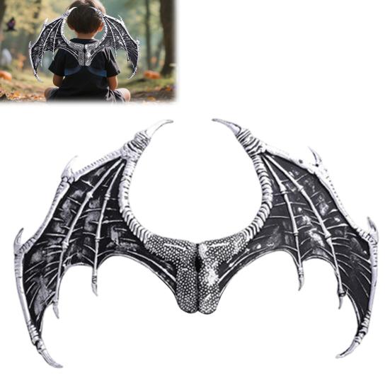 Cosplay Dragon Wings Halloween Decoration with Elastic Straps Easy-to-Wear Dragon Costume Wings Party Supplies
