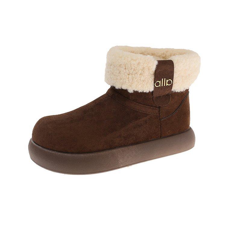 22 new cotton shoes winter shoes snow boots short boots 35