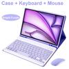 Case for iPad Air 11 Inch (M2) (M3) ,Bluetooth Keyboard Cover for iPad Air 4th 5th 10.9-inch