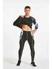 Men's European & American Long-Sleeve Quick-Dry Elastic Fitness T-Shirt