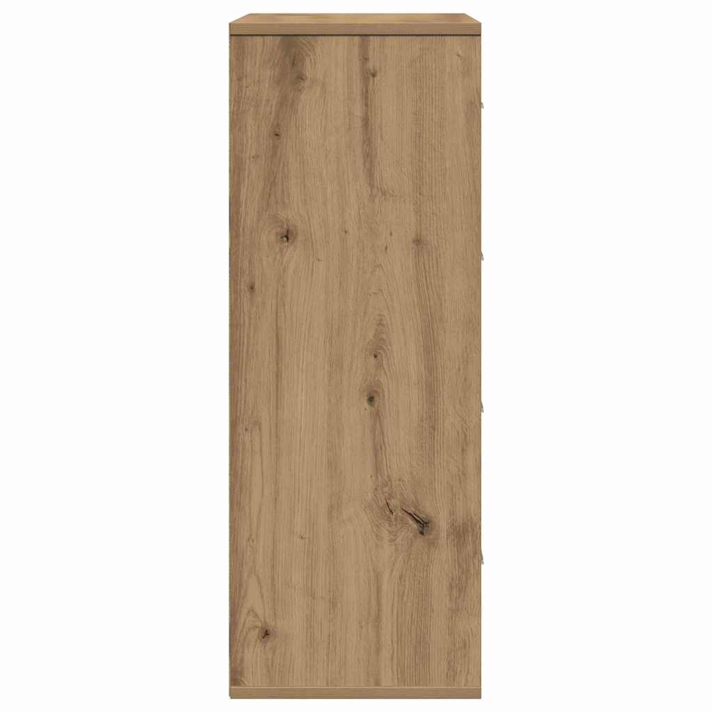 Sideboard Artisan Oak 60 X 31 X 84 Cm Engineered Wood