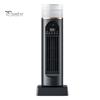 Quiet Air Circulation Fan Portable Tower with Remote Control, 6 Speed 7 Color LED Night Low Noise Light, Cooler, USB Powered Misting for Home
